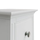 Starlight 2 Drawer Bedside - White - BedHut
