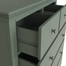 Eden 2 Over 3 Chest of Drawers - Cactus Green - BedHut
