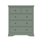 Eden 2 Over 3 Chest of Drawers - Cactus Green - BedHut