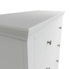 Eden 2 Over 3 Chest of Drawers - White - BedHut