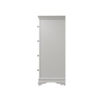 Eden 2 Over 3 Chest of Drawers - White - BedHut