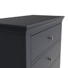 Eden 3 Drawer Chest - Midnight Grey - BedHut