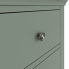 Eden 5 Drawer Wellington - Cactus Green - BedHut