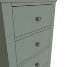 Eden 5 Drawer Wellington - Cactus Green - BedHut