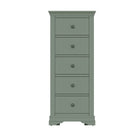 Eden 5 Drawer Wellington - Cactus Green - BedHut