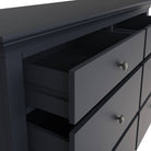 Eden 6 Drawer Chest - Midnight Grey - BedHut
