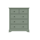 Starlight 2 Over 3 Chest of Drawers - Cactus Green - BedHut