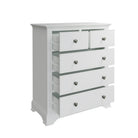 Starlight 2 Over 3 Chest of Drawers - White - BedHut