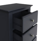 Starlight 5 Drawer Narrow Chest - Midnight Grey - BedHut