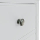 Starlight 5 Drawer Narrow Chest - White - BedHut