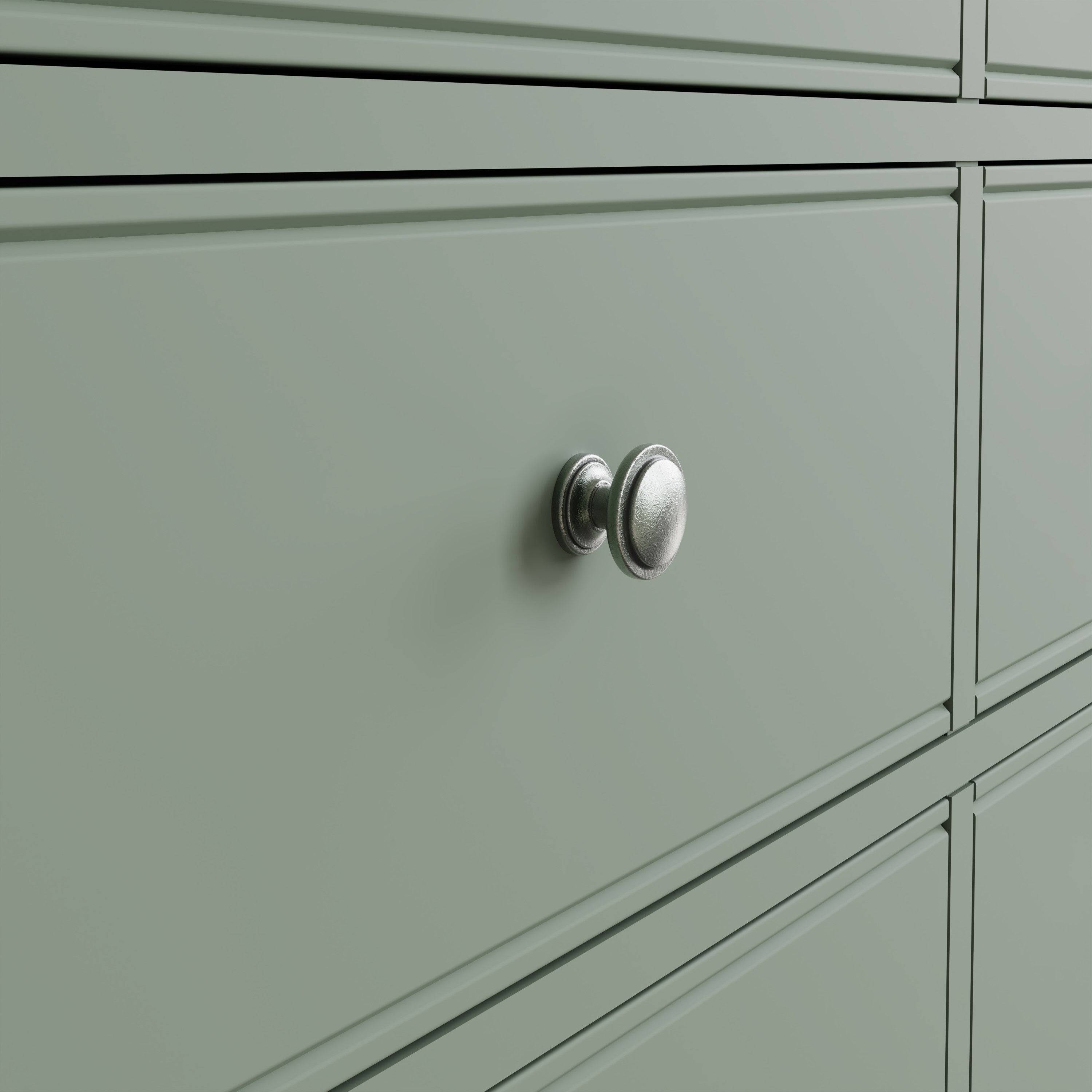 Starlight 6 Drawer Chest - Cactus Green - BedHut