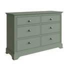 Starlight 6 Drawer Chest - Cactus Green - BedHut