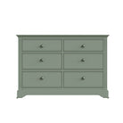 Starlight 6 Drawer Chest - Cactus Green - BedHut