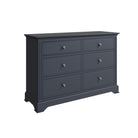 Starlight 6 Drawer Chest - Midnight Grey - BedHut