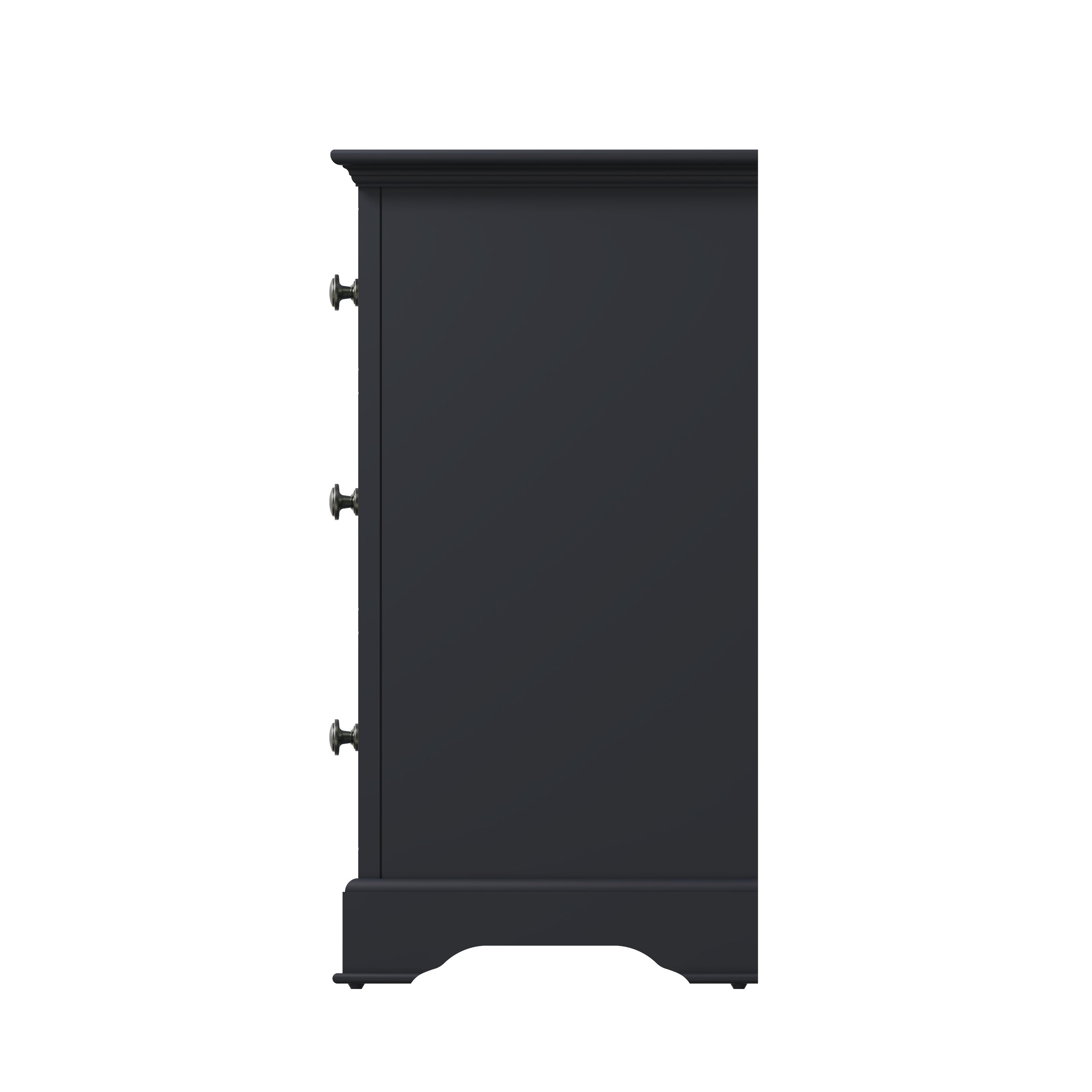 Starlight 6 Drawer Chest - Midnight Grey - BedHut