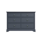 Starlight 6 Drawer Chest - Midnight Grey - BedHut