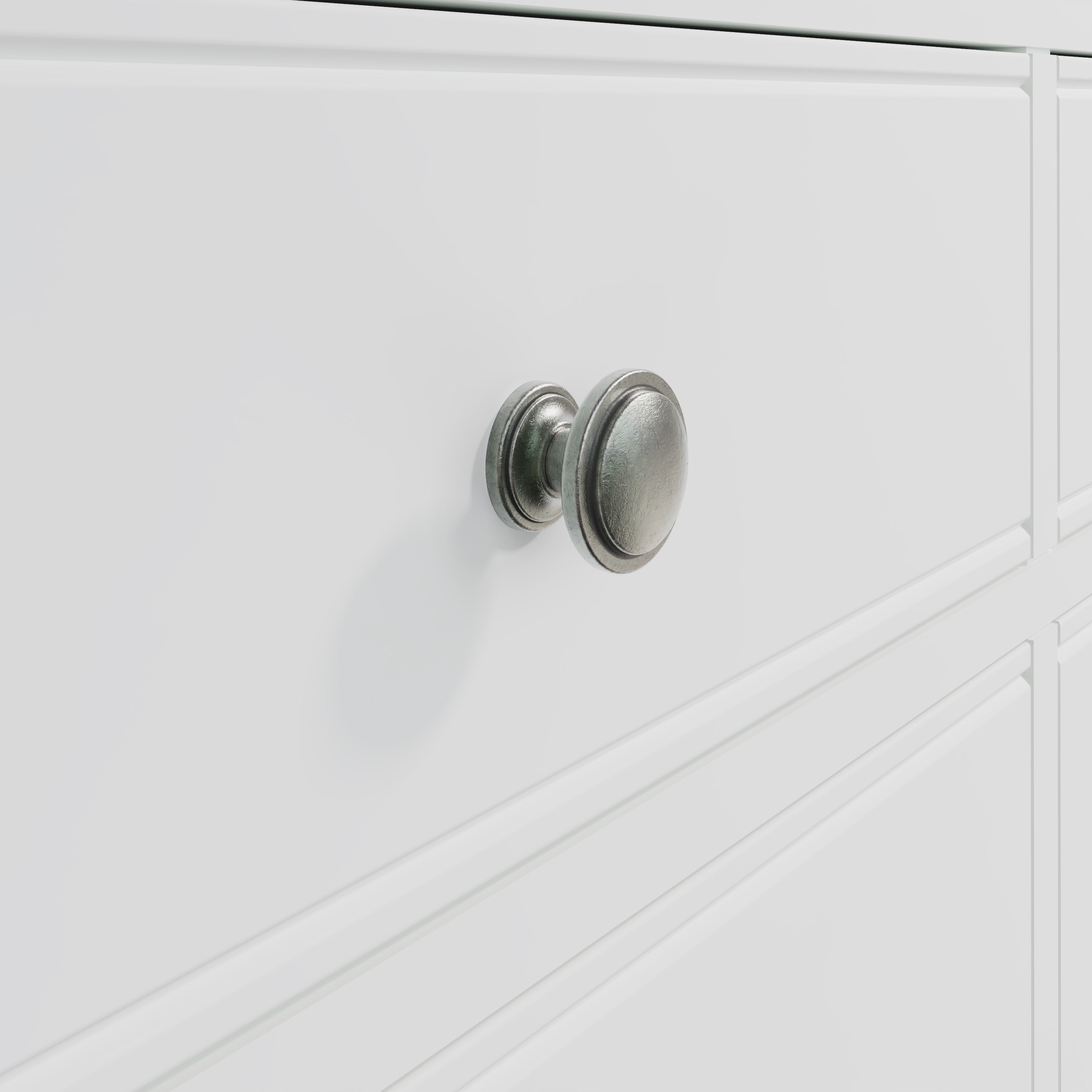 Starlight 6 Drawer Chest - White - BedHut