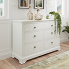 Starlight 6 Drawer Chest - White - BedHut