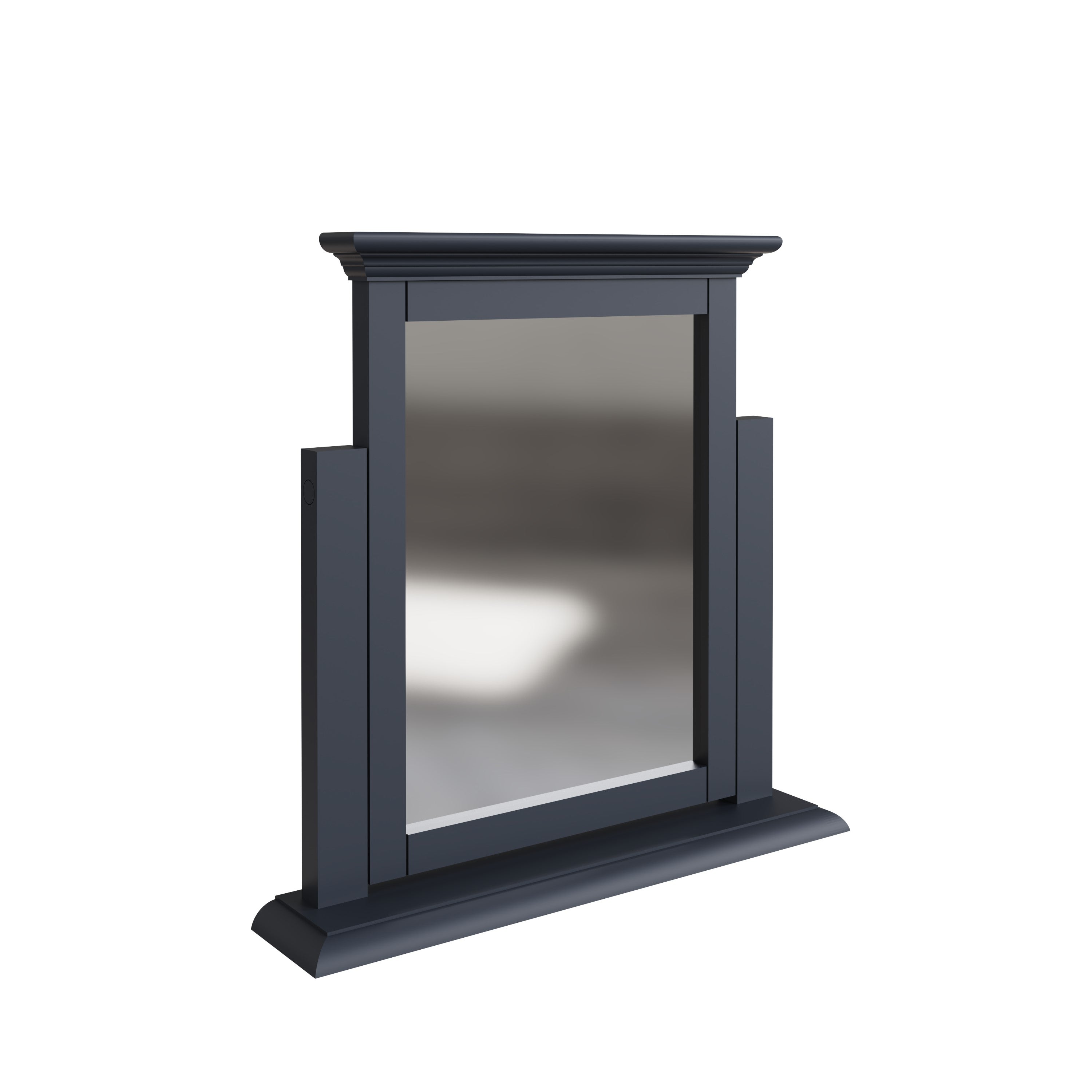 Starlight Trinket Mirror - Midnight Grey - BedHut