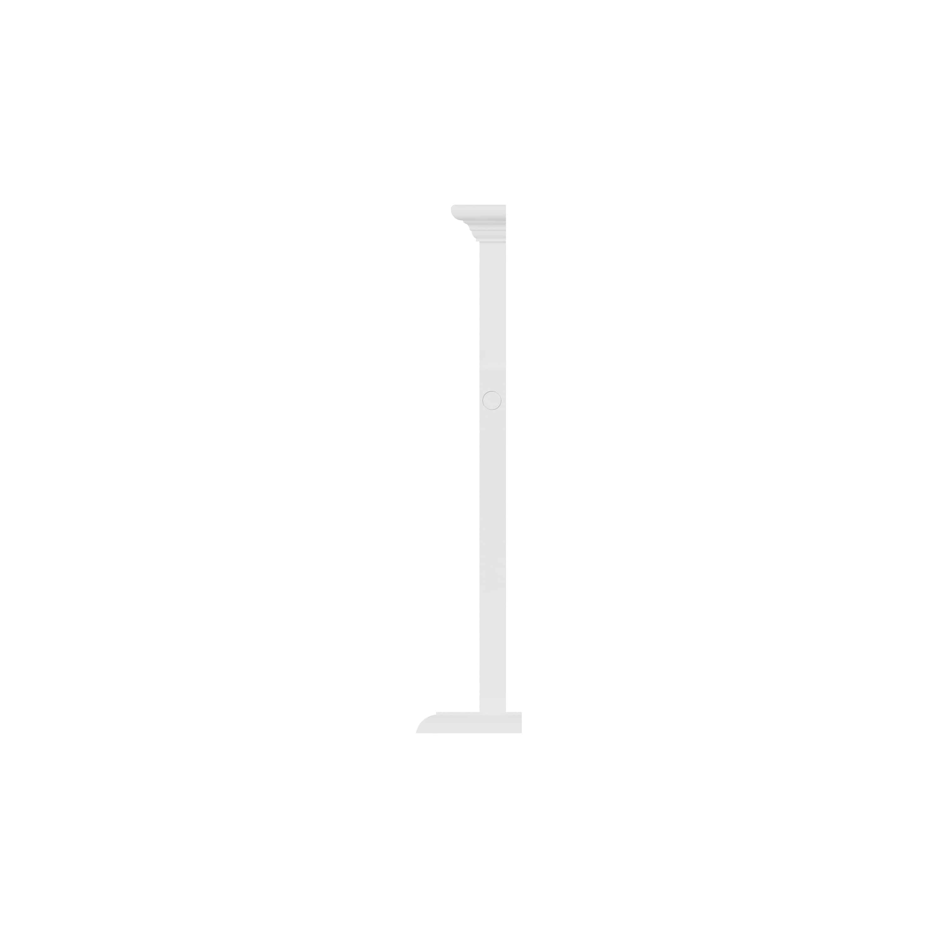 Starlight Trinket Mirror - White - BedHut