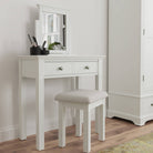 Starlight Trinket Mirror - White - BedHut