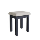 Starlight Dressing Stool - Midnight Grey - BedHut