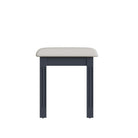 Starlight Dressing Stool - Midnight Grey - BedHut