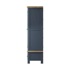 Atlantic 3 Door Wardrobe - Blue - BedHut