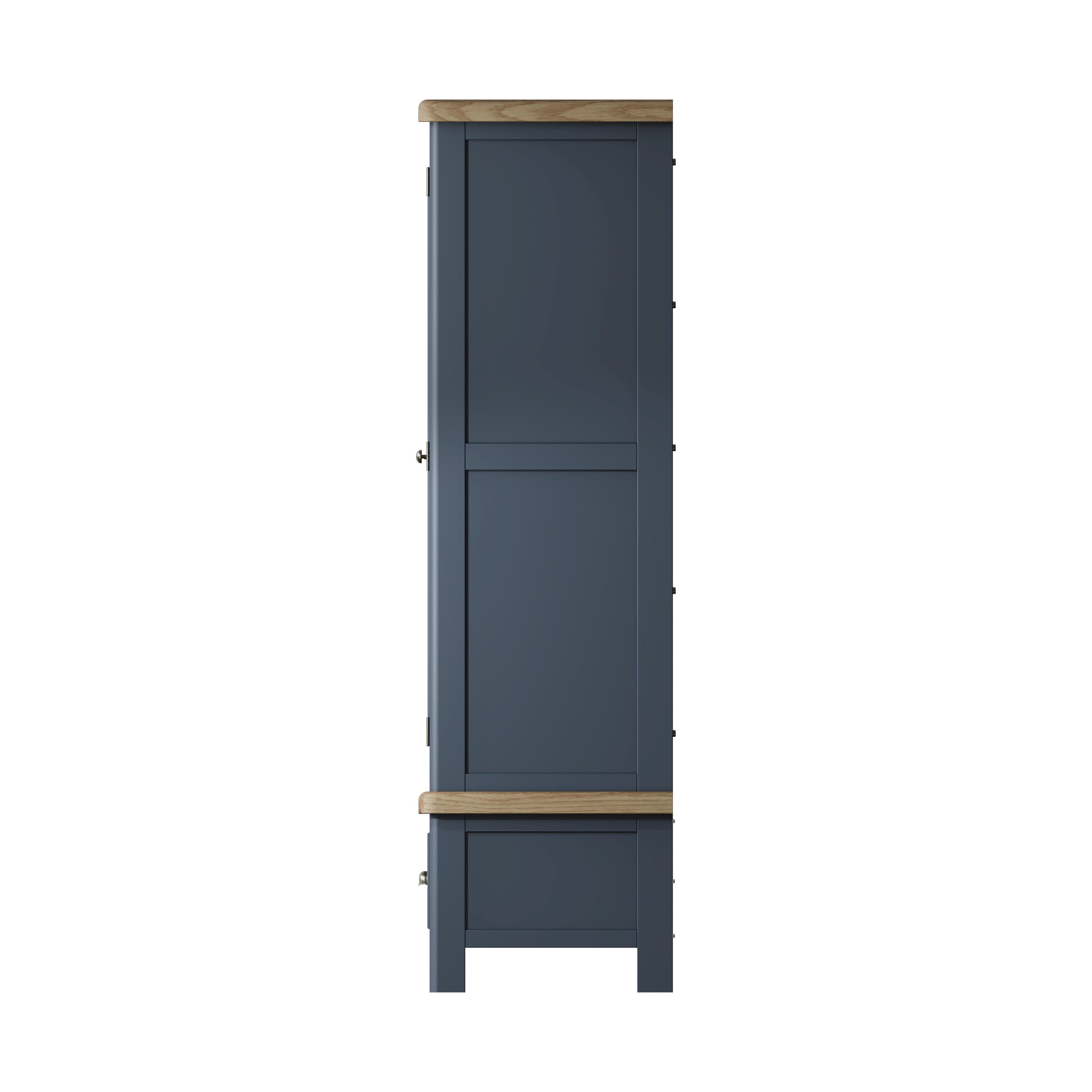 Atlantic 3 Door Wardrobe - Blue - BedHut