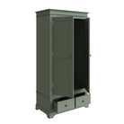 Starlight 2 Door Wardrobe - Cactus Green - BedHut