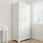 Starlight 2 Door Wardrobe - White - BedHut