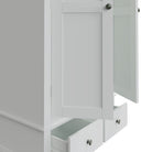Starlight 2 Door Wardrobe - White - BedHut