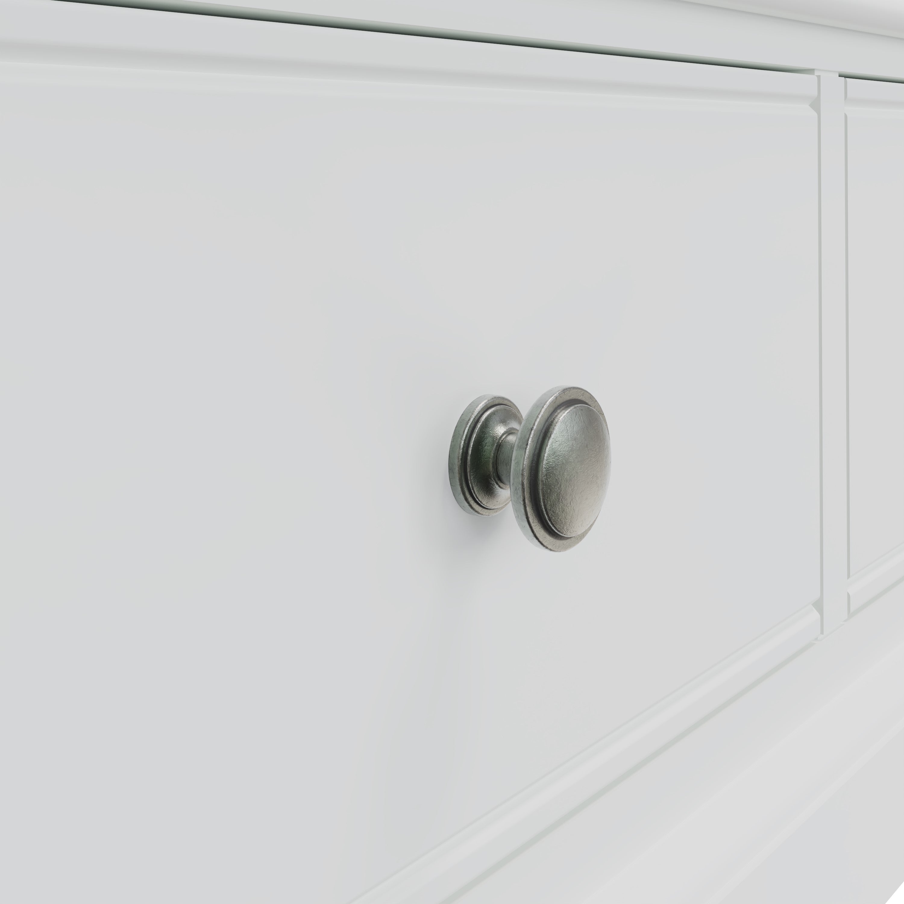 Starlight 2 Door Wardrobe - White - BedHut