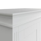 Starlight 2 Door Wardrobe - White - BedHut